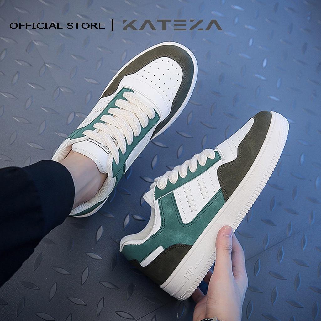Giày nam sneaker trẻ trung mẫu mới phù hợp đi học đi chơi đi làm thời trang, Giày thể thao nam KATEZA63