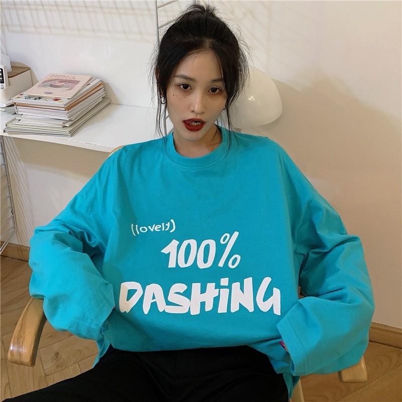 Áo Thun Tay Dài Unisex DASHING Thu Đông