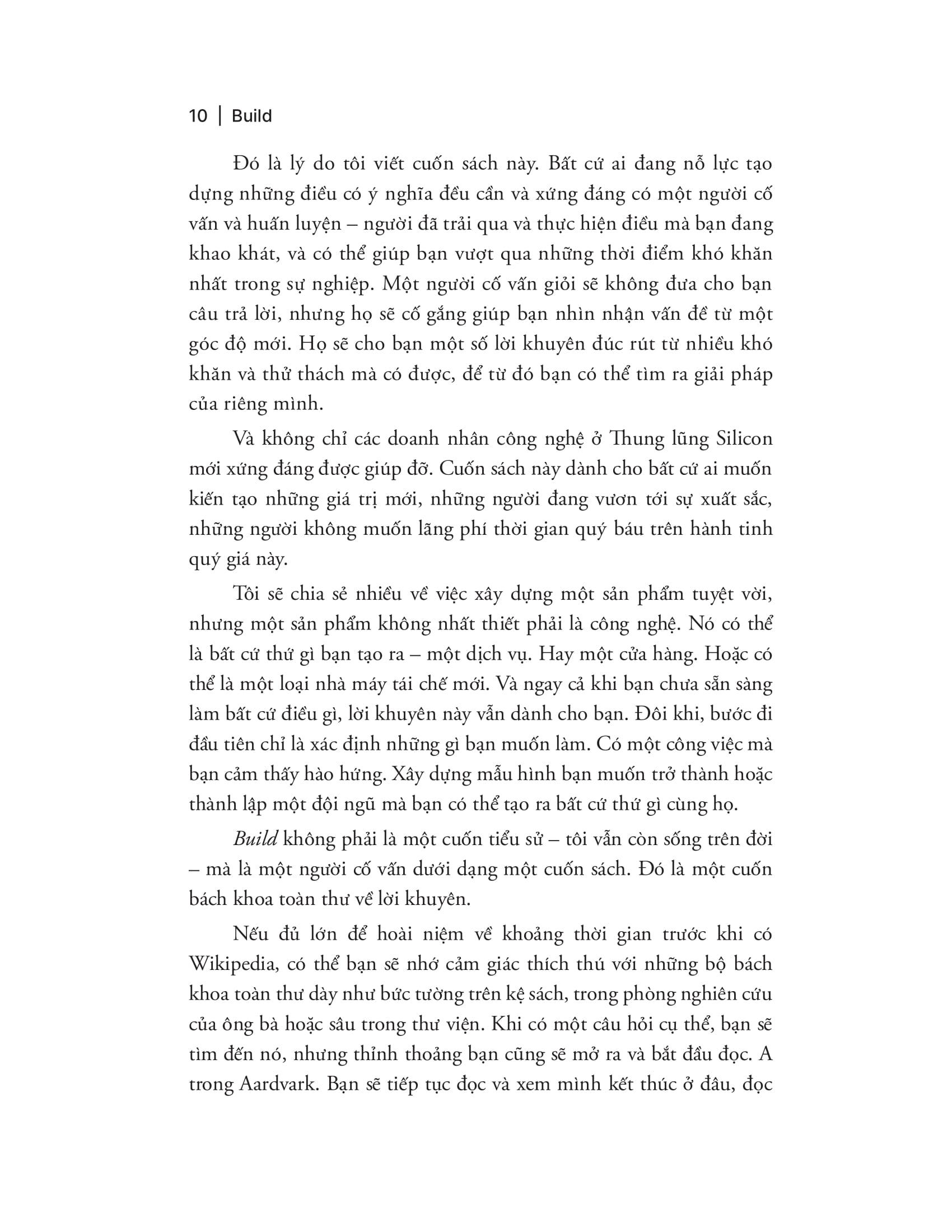 Build - Những Điều Đáng Làm Tạo Ra Sản Phẩm Đáng Giá
