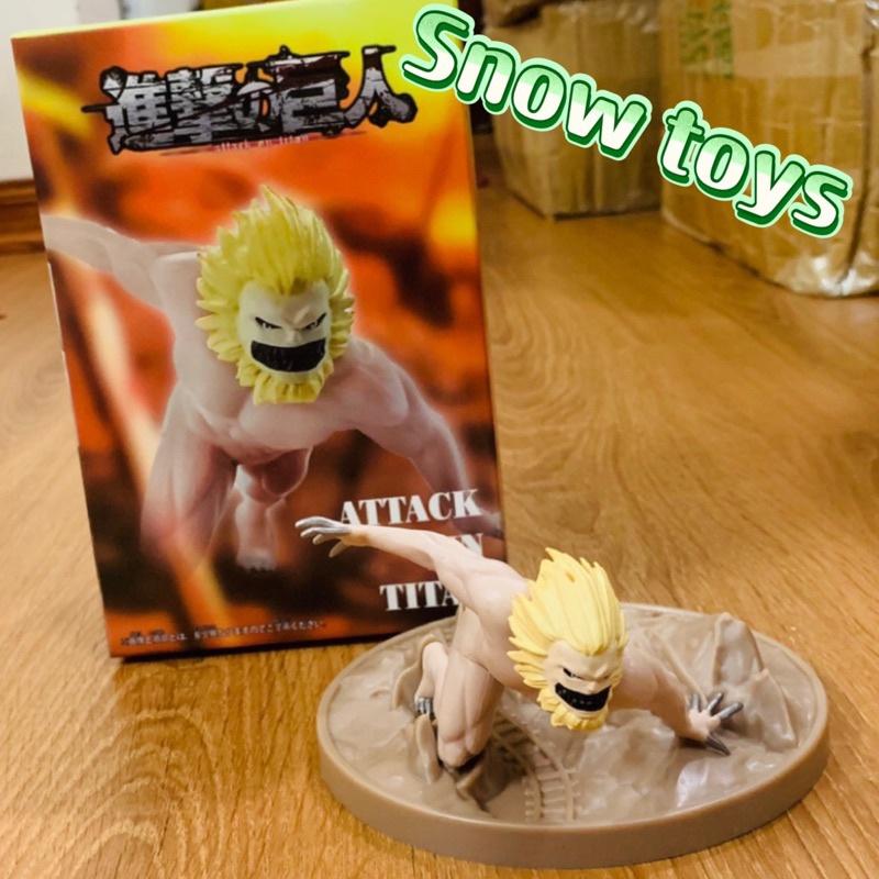 Mô hình Attack On Titan - Titan hàm sắt Jaw titan - Ymir Porco Marcel Galliard - Đại chiến Titan - Fullbox - 7,5x15cm