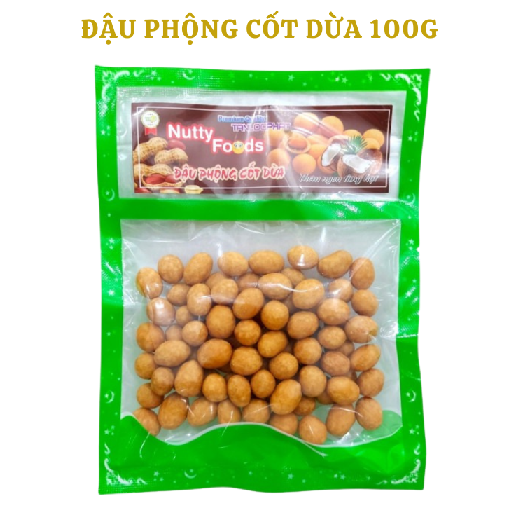 ĐẬU PHỘNG CỐT DỪA TÂN LỘC PHÁT - BỊCH 100G
