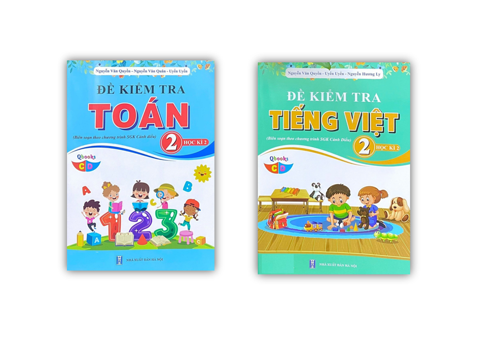 Sách - Đề Kiểm Tra Toán + Tiếng Việt 2 - Học Kì 2