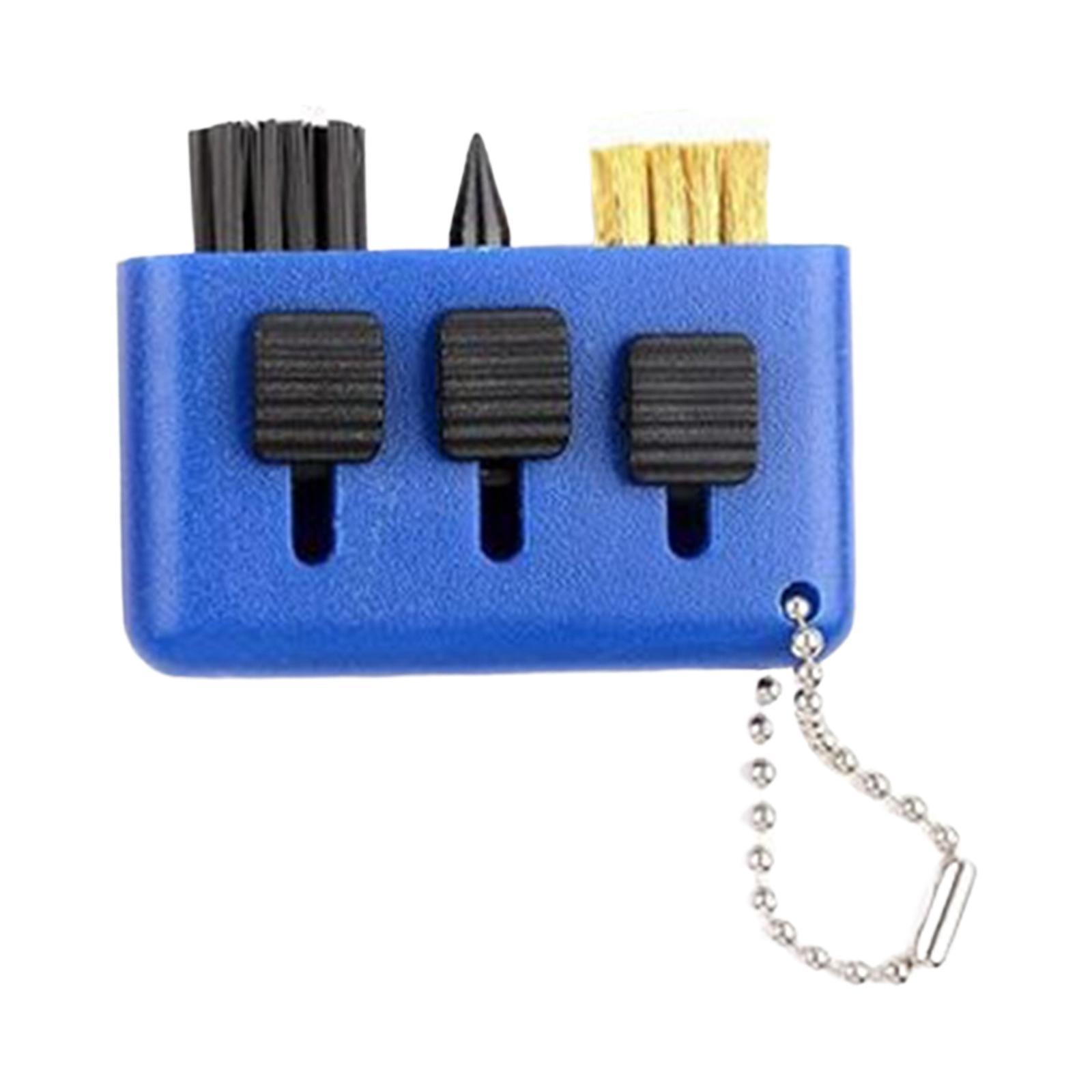 Golf Club Cleaning Brush Convenient Carrying for Golf Club Maintenance, Tool