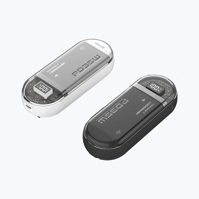 Pin Sạc Dự Phòng Mazer PowerCharge Link 1035 PD35W 10000mAh Có Sẵn 02 Dây Type C Tích Hợp Sạc Nhanh 35W Hàng Chính Hãng