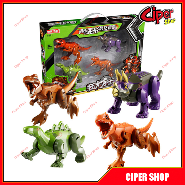 Mô hình Khủng Long T-Rex Biến Hình 8281