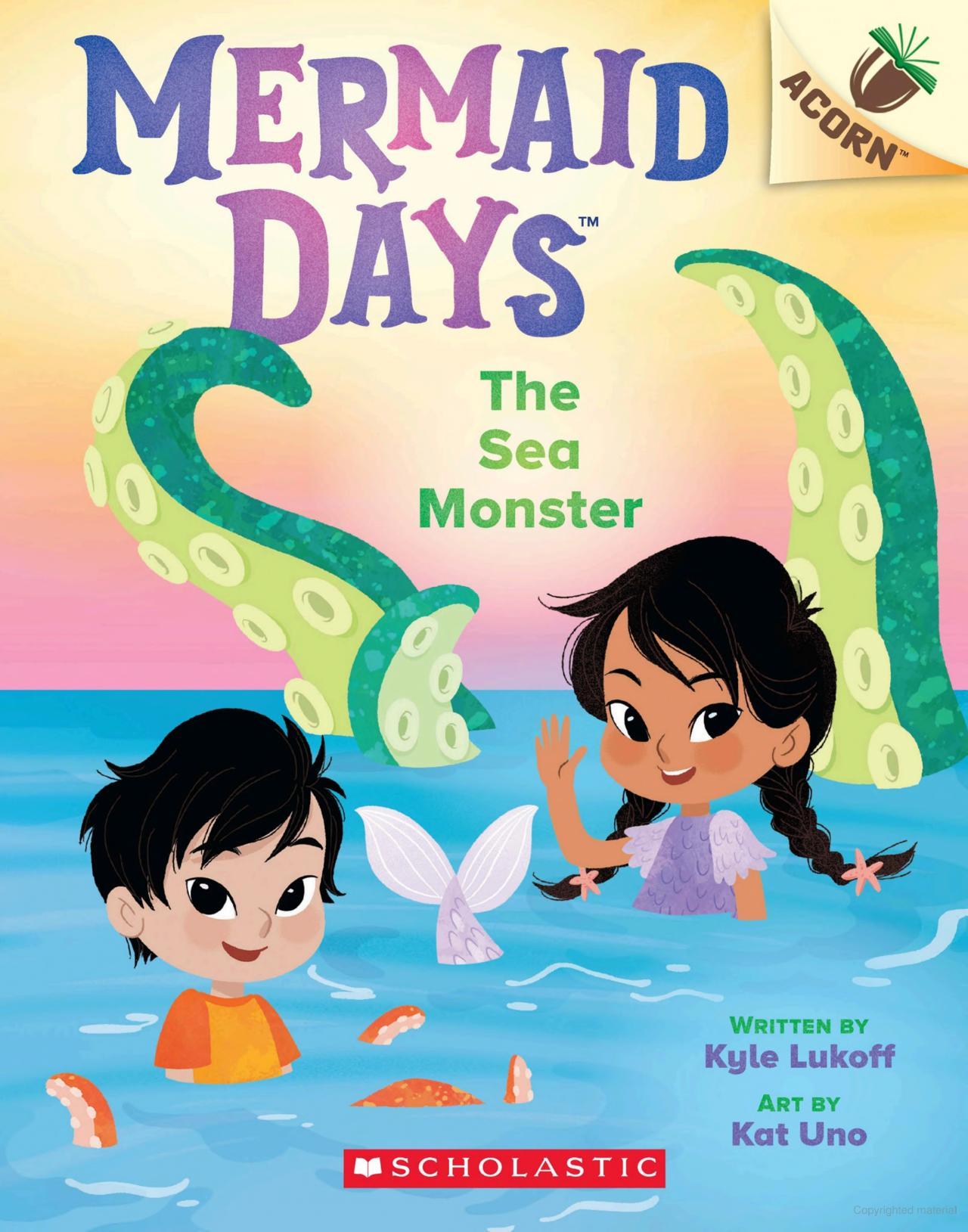 Sách ngoại văn: Mermaid Days - Book 2 - The Sea Monster