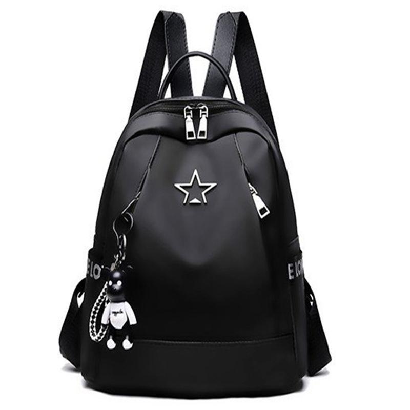 Thời Trang Nữ Du Lịch Lớn-Dung Tích Túi Đeo Vai Nữ Mềm Mại Có Túi Oxford Cho Thiếu Niên Schoolbag Bagpack