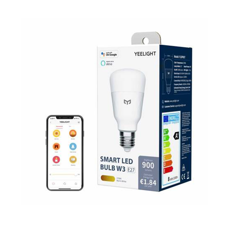 Bóng đèn LED thông minh Yeelight W3 - Ánh sáng Vàng 2700k dimable - Hàng chính hãng