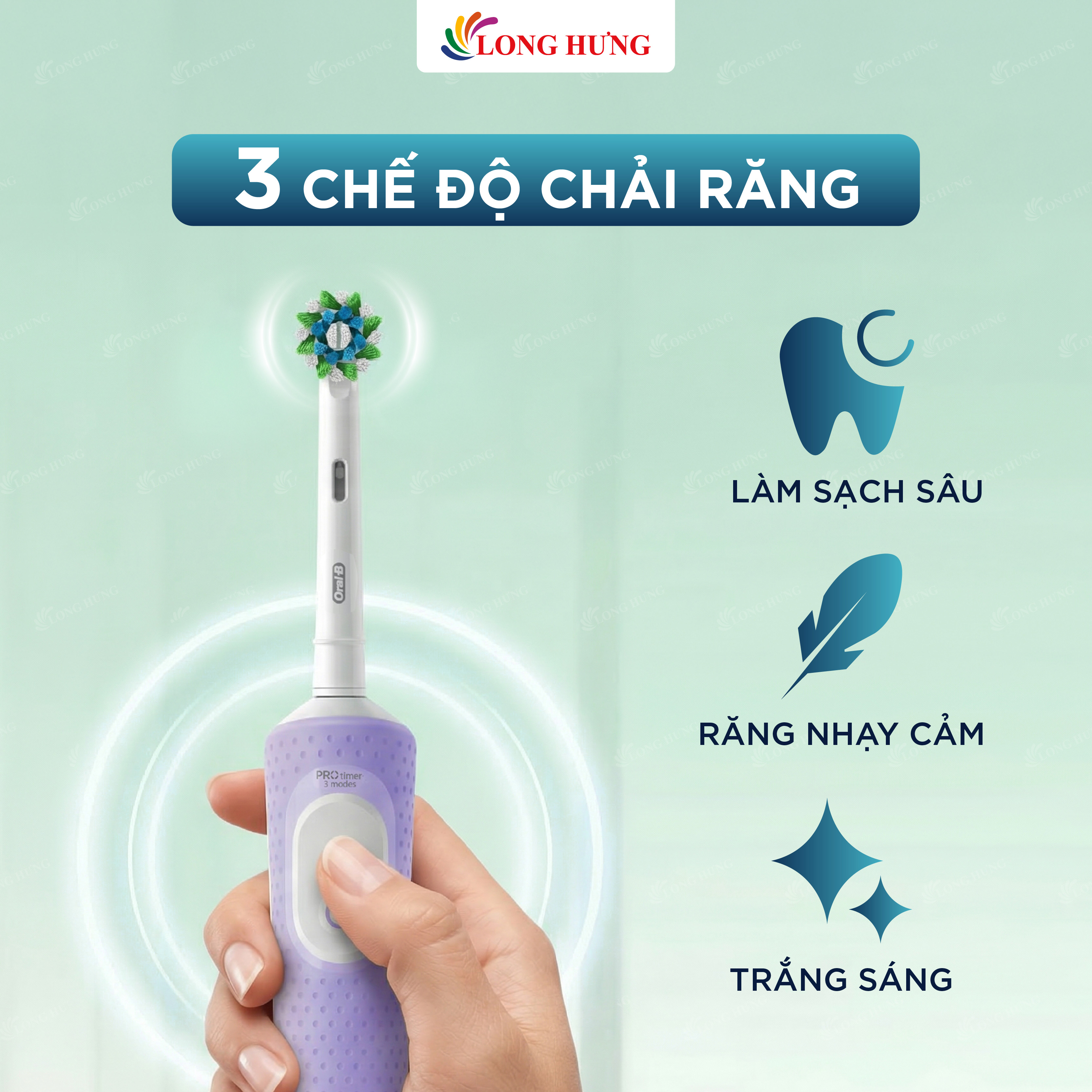 Bàn chải điện Oral-B Vitality Pro - Hàng chính hãng