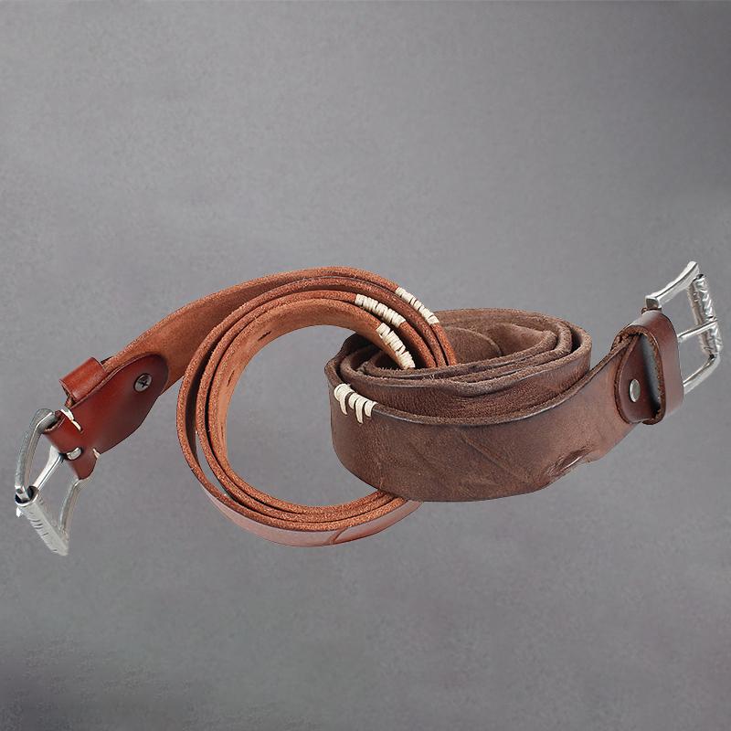 2021 Mới Nam Dây Hợp Kim Khóa Pin Dây Da Đầu Lớp Da Bò Thiết Kế Thiết Kế Cao Cấp Thắt Lưng Da Bò Thật dành Cho Nam Miễn Phí Vận Chuyển