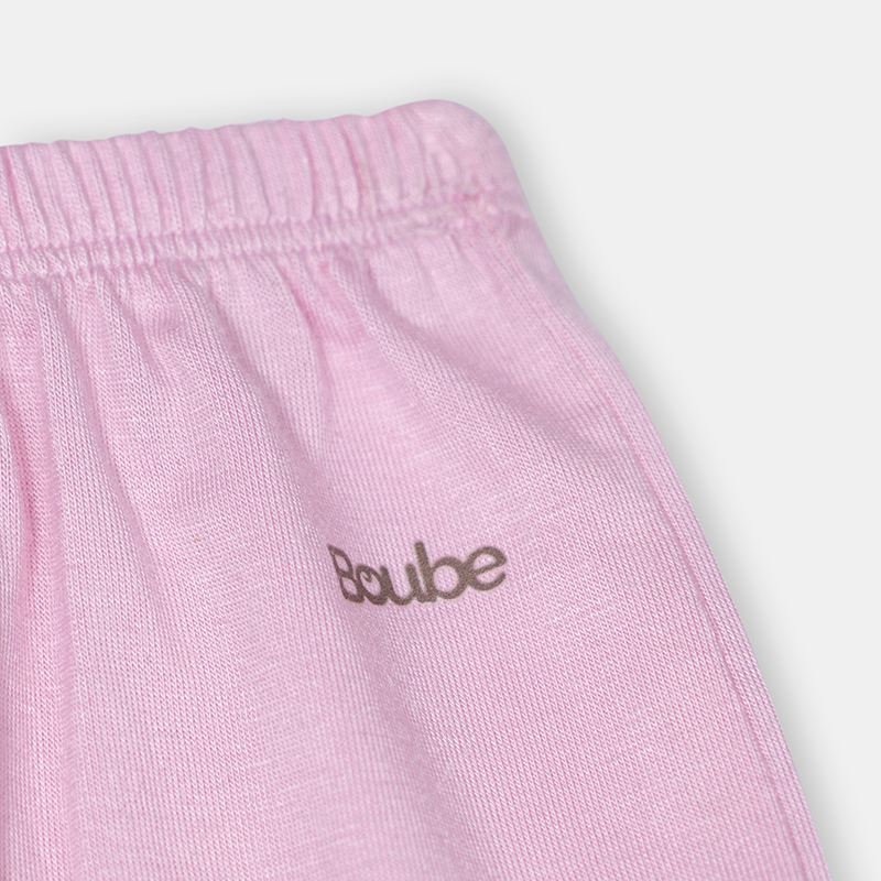 Combo SS02, 3 bộ quần áo dài tay và body cho các bé sơ sinh vừa chào đời Boube, Vải petit mềm mịn, thoáng mát