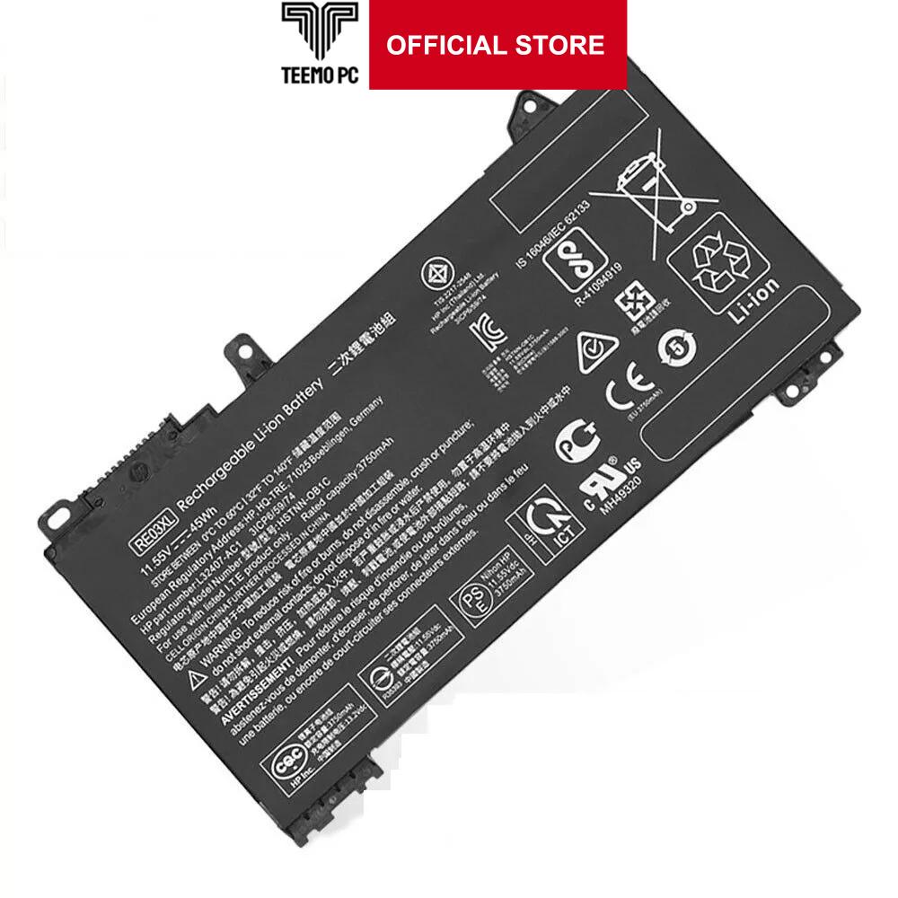 Pin Tương Thích Cho Laptop Hp Probook 445-G6 450-G6 440-G6 430-G6 430 450 G7 – Re03Xl 45Wh - Hàng Nhập Khẩu New Seal TEEMO PC TEBAT1111