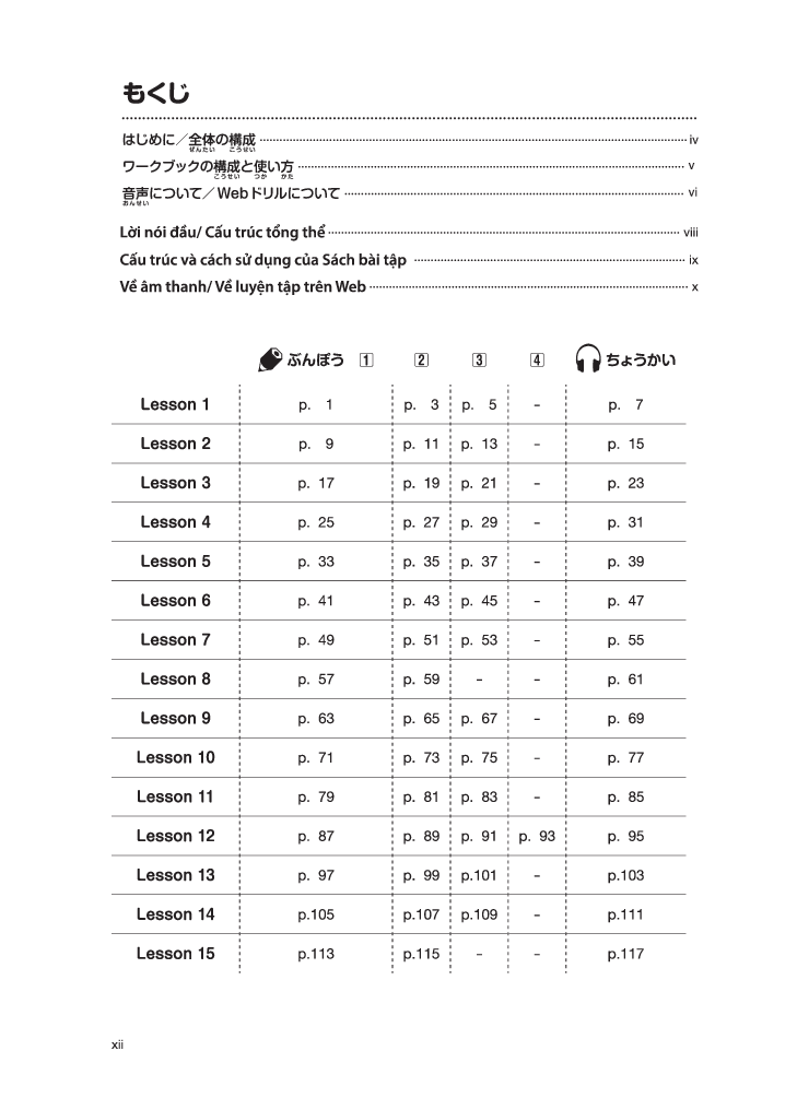Tsunagu Nihongo Tiếng Nhật Kết Nối - Sơ Cấp 1, Sách Bài Tập - Tsuji Azuko, Katsura Miho, Kojima Minako