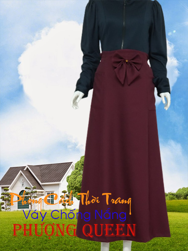 V 03 VÁY CHỐNG NẮNG PHƯỢNG QUEEN.