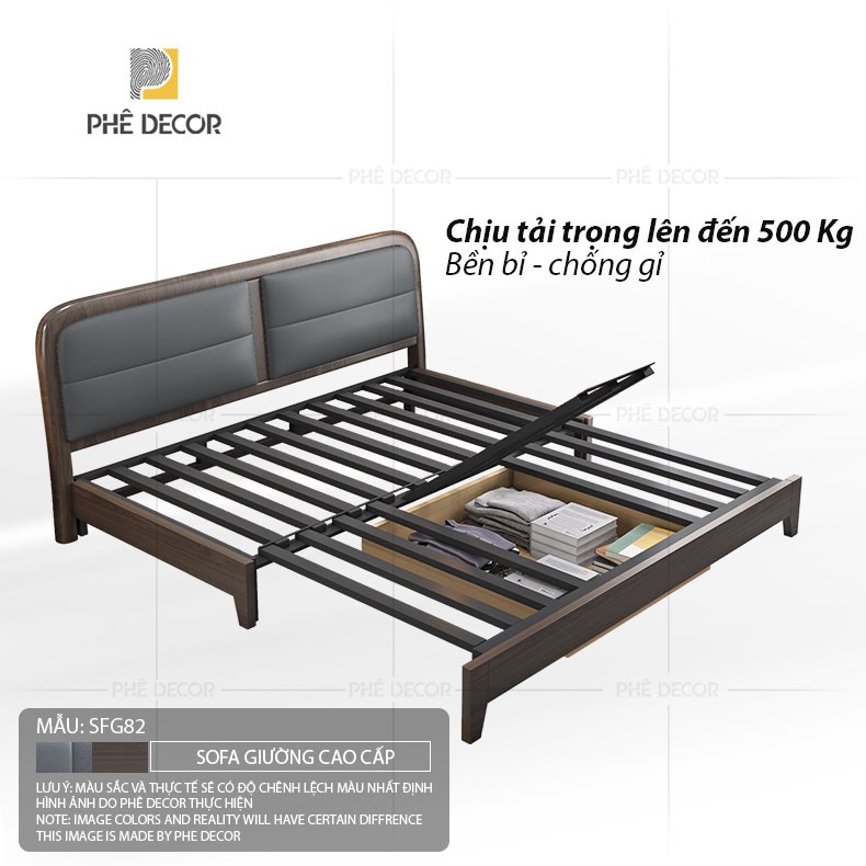 SOFA GIƯỜNG CAO CẤP PISA - SFG82 - 1m2