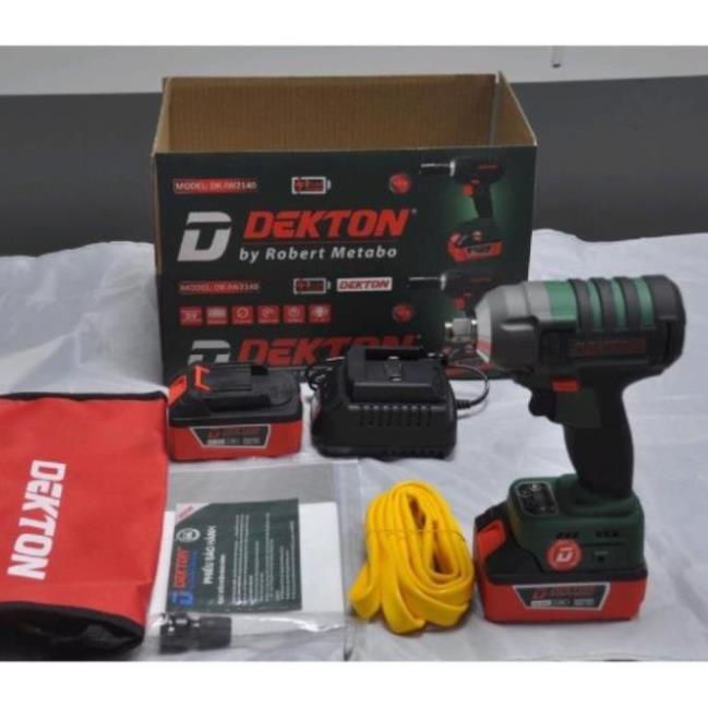 Máy Siết Bulong Pin 21V không chổi than Dekton DK-IW2140