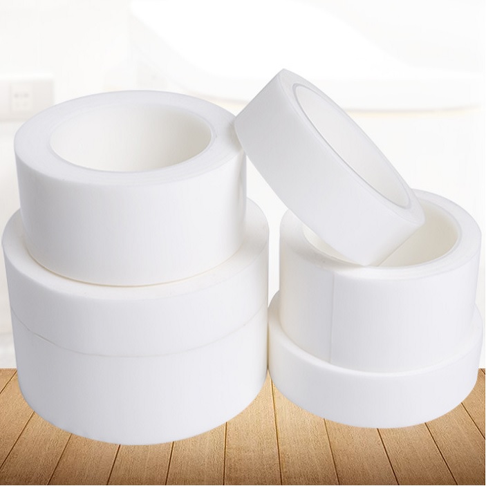 Băng keo dán chống thấm, chống nấm mốc nhà bếp màu trắng 5cm x 3m. Tặng kèm dao cắt