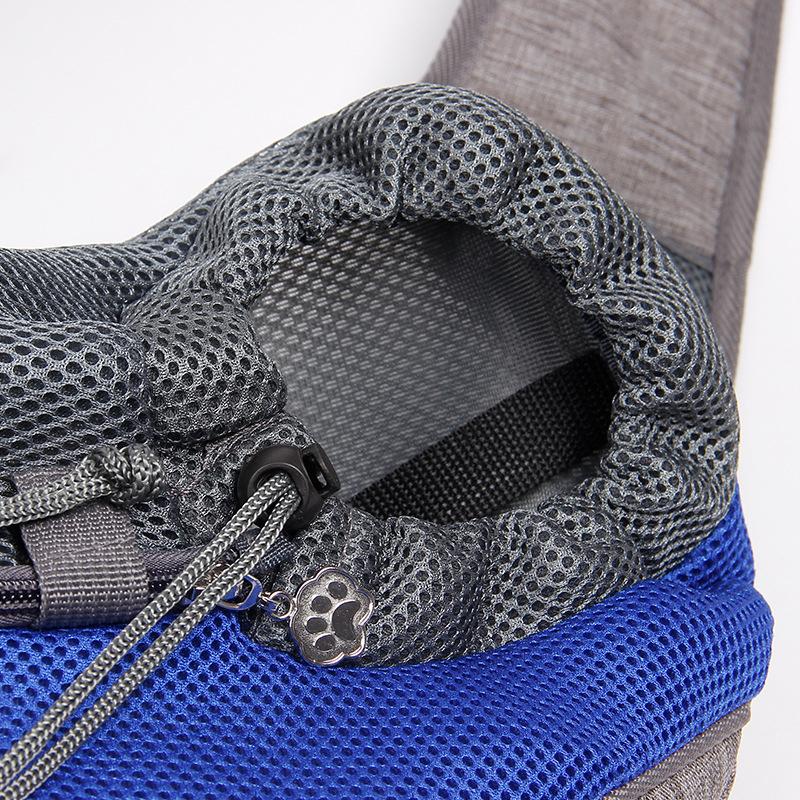 Ngoài Trời Thú Cưng Túi Vận Chuyển Chó Mèo Túi Xách Túi Nhỏ Chó Đeo Vai Đơn Túi Thức Ăn Nhẹ Chó Con Lưới Phía Trước Oxford Bolsa Perros