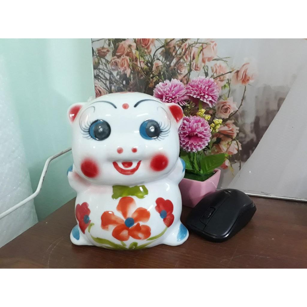 Lợn sứ tiết kiệm Bát Tràng loại đẹp