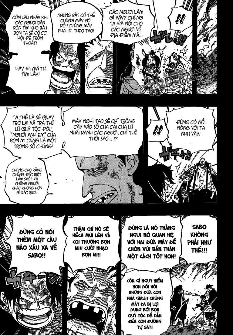đảo hải tặc - one piece chapter 587 6