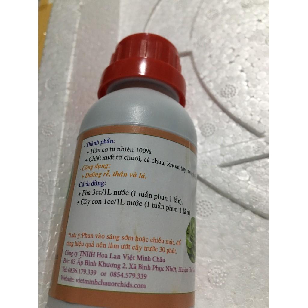 Siêu dưỡng rễ thân lá hữu cơ lọ 100ml
