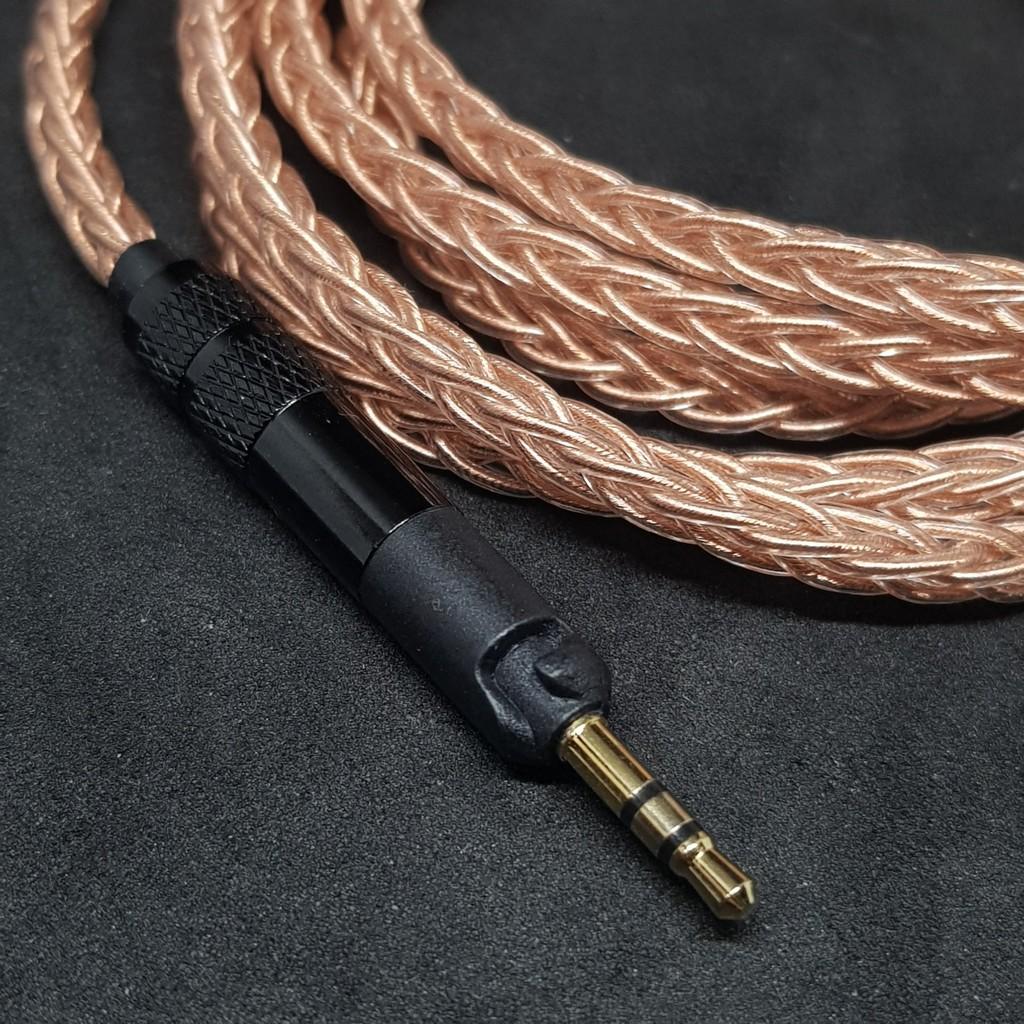 Dây cáp tai nghe đồng OFC OD 1.0mm - HD598