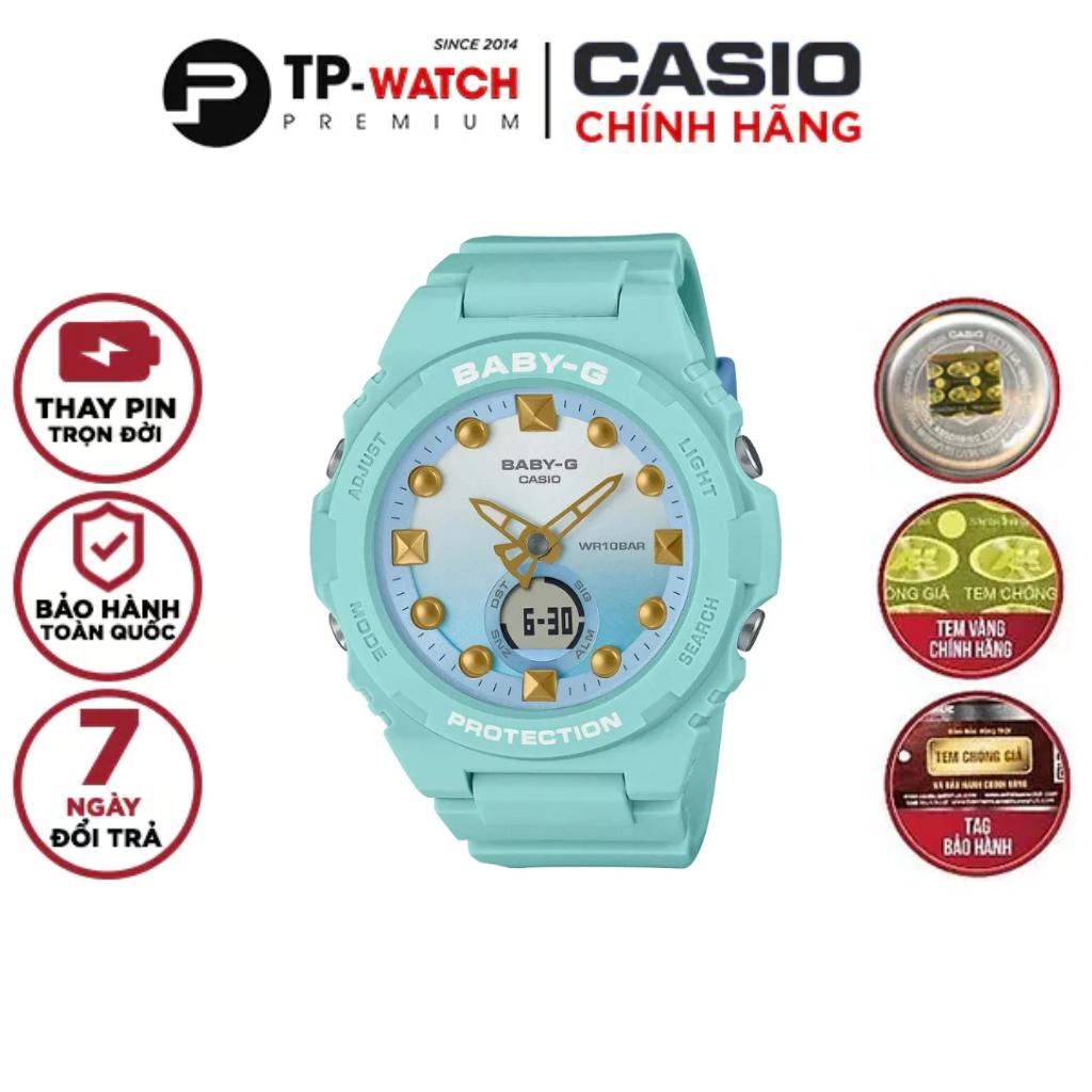 Đồng Hồ Nữ Dây Nhựa Casio Baby-G BGA-320-3A Chính Hãng | BGA-320-3ADR