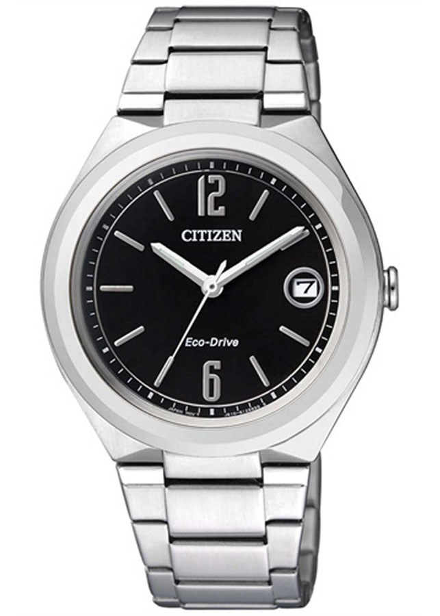 Đồng Hồ Nữ Citizen Dây Thép Không Gỉ FE6020-56E - Mặt Đen