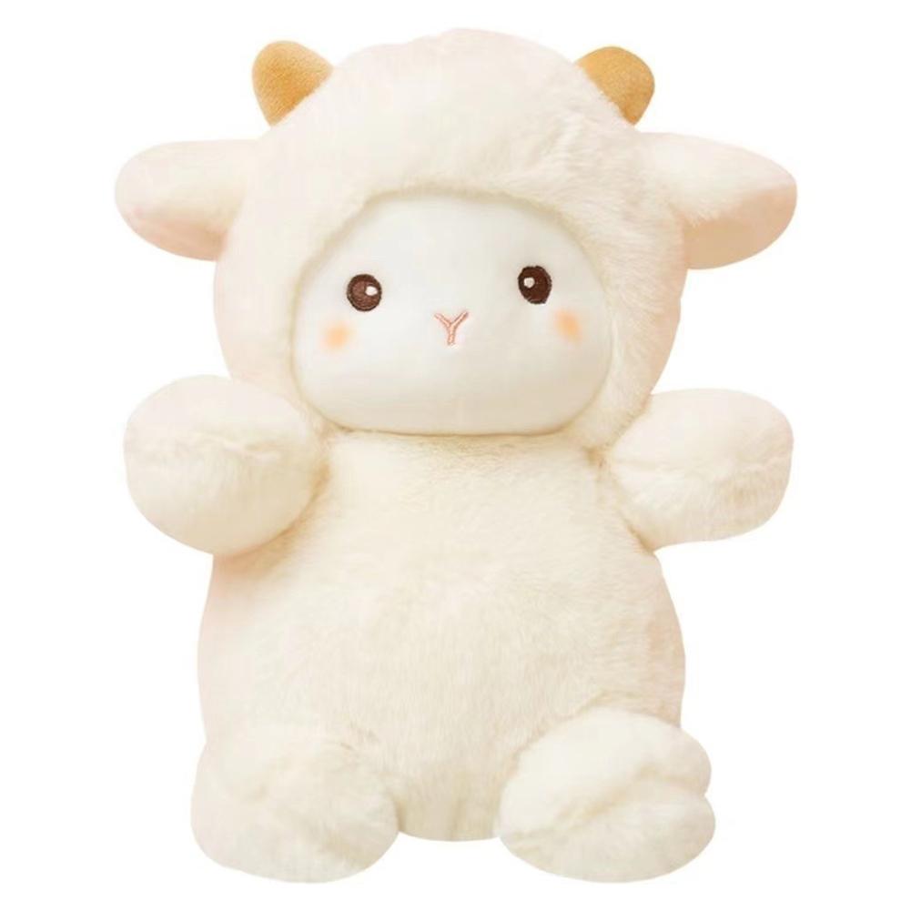 Gấu Bông Con Cừu Trắng Tuyệt Đẹp Mềm Mịn Siêu Dễ Thương (25cm) Hàng Xịn Loại 1 Cao Cấp, An Toàn Cho Trẻ Nhỏ