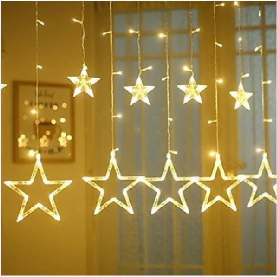 Bộ đèn thả ngôi sao siêu xinh 6 bóng lớn 6 bóng nhỏ