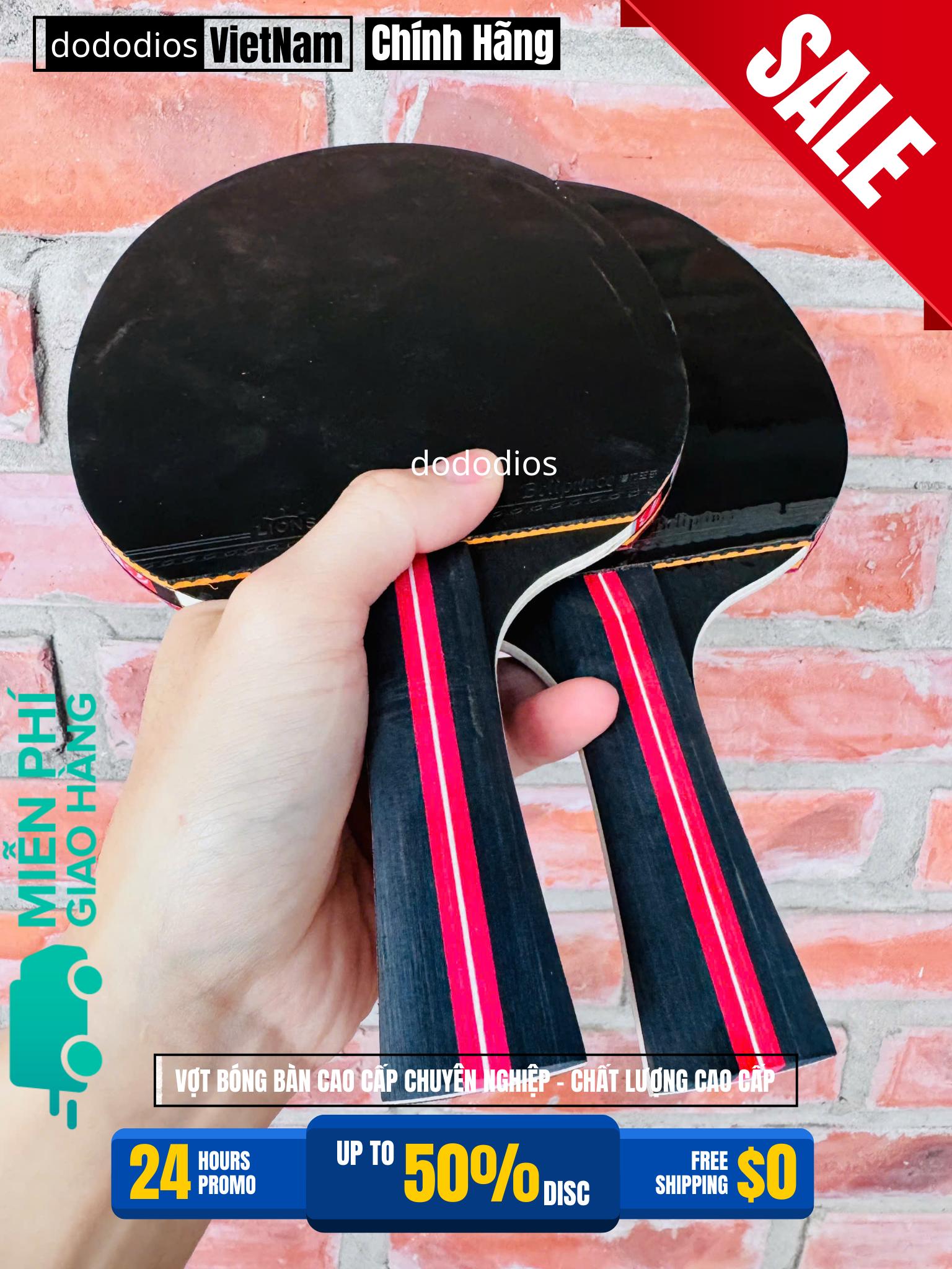 1 Chiếc Vợt Bóng Bàn Cao Cấp Thi Đấu Tiêu Chuẩn Cao - Chính Hãng dododios