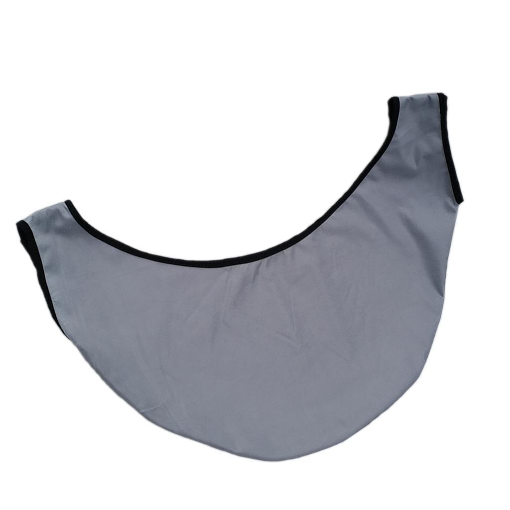 2Pcs/set Microfiber Deluxe Black See Cleaner Towel Carrier