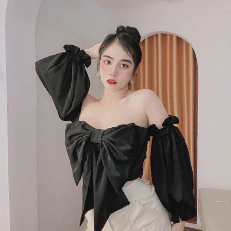ÁO TRỄ VAI NƠ LỚN (DƯỚI 50KG MẶC VỪA)