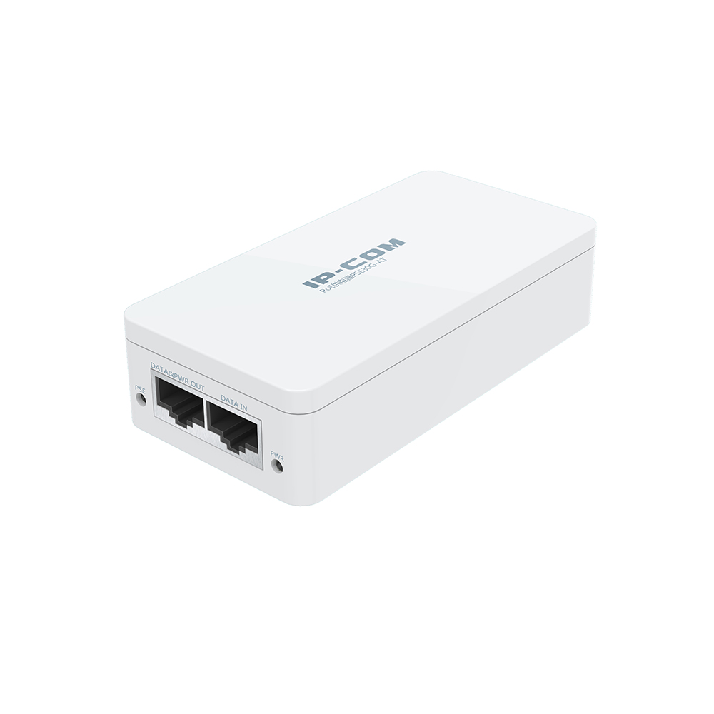 IP-COM PSE30G-AT PoE Injector Gigabit 51V- 30W 802.3at - Hàng chính hãng