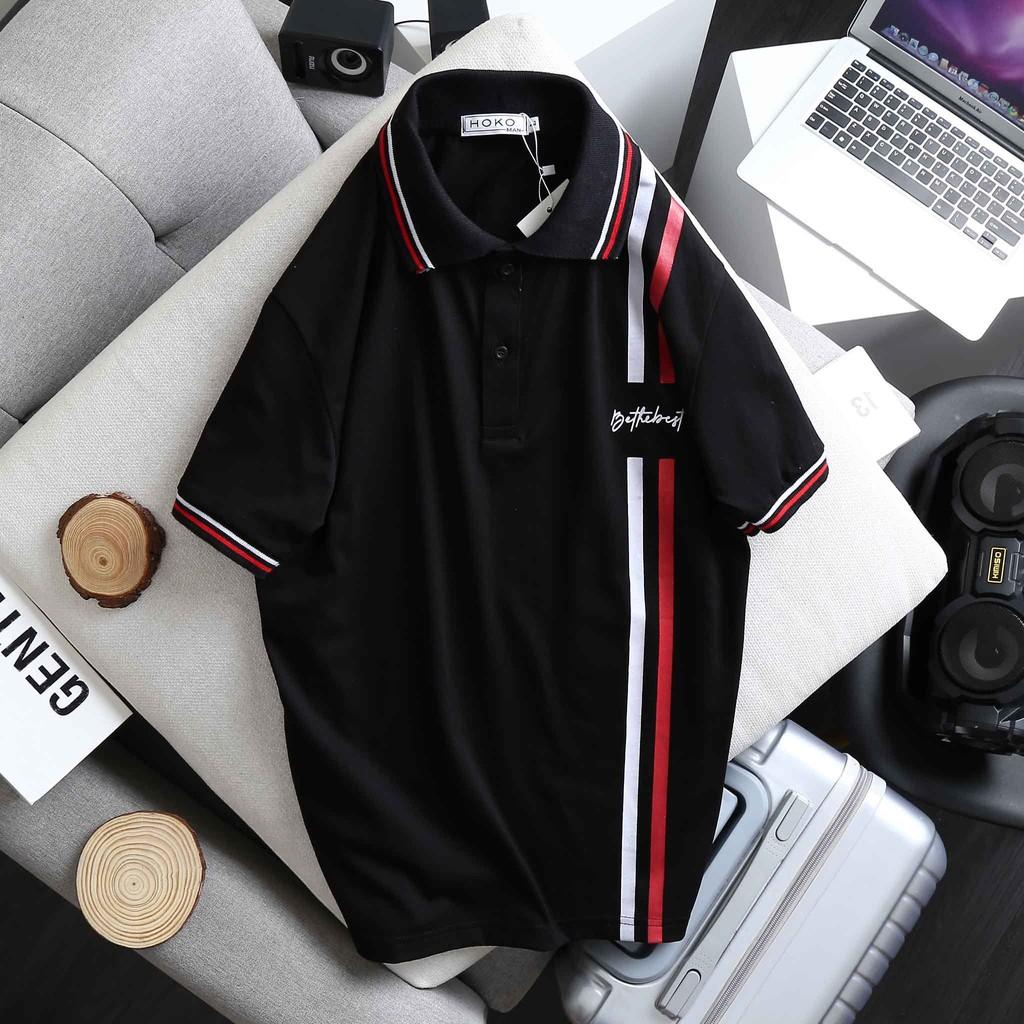 ÁO THUN CỔ TRỤ NAM,SỘC TAY ÁO,CHẤT LIỆU MỀM MỊM VÀ THOÁNG MÁT LANA FASHION