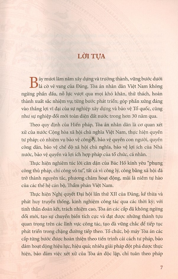 Xây Dựng Tòa Án Nhân Dân Xứng Đáng Là Biểu Tượng Của Công Lý, Lẽ Phải Và Niềm Tin