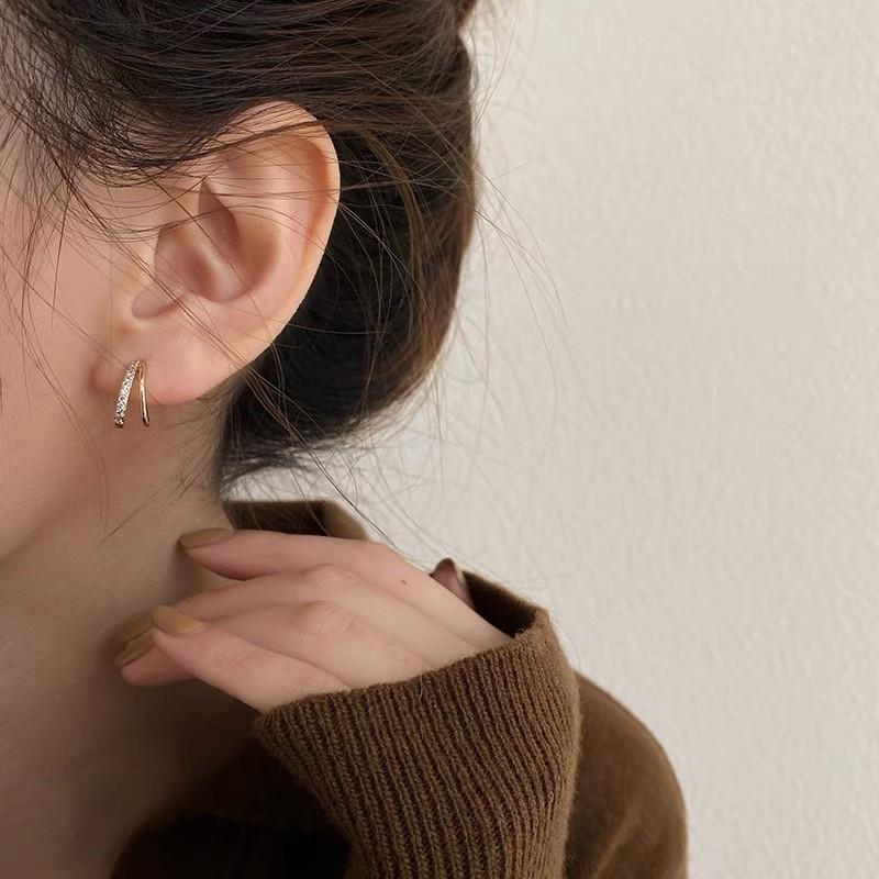 Khuyên tai, Bông tai thời trang nữ HT605 - Culi accessories