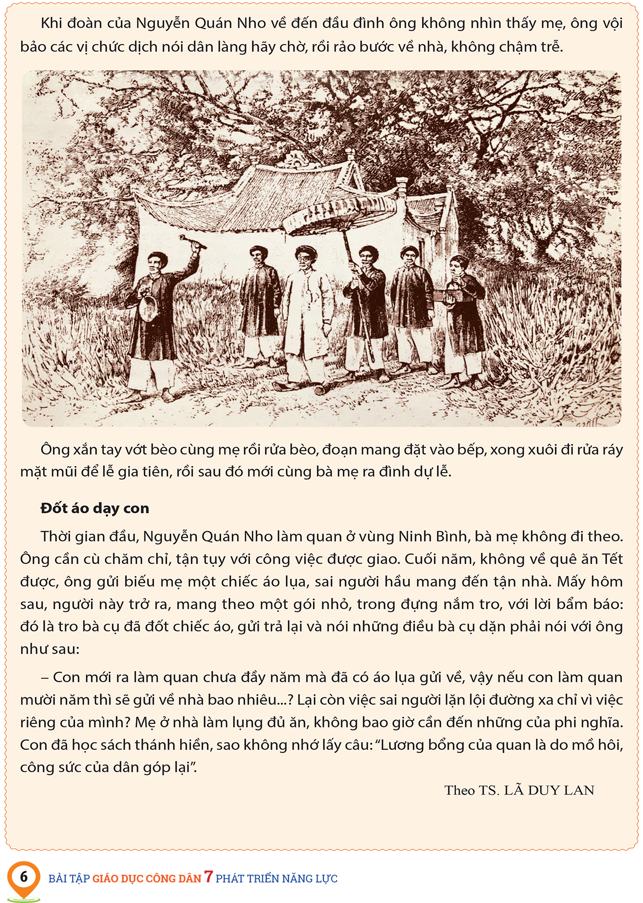 Bài tập Giáo Dục Công Dân 7 phát triển năng lực