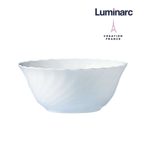 Bộ 6 Tô Thuỷ Tinh Luminarc Trianon Trắng 24cm - LUTRN3655