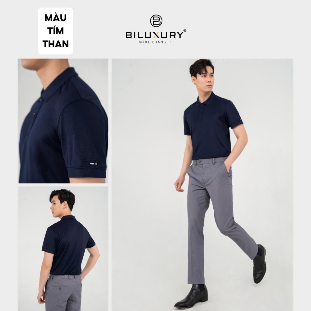 Áo thun polo nam Biman by Biluxury 5APCB011 Chất vải coolmax cao cấp thoáng khí không nhăn xù,nhiều màu sắc