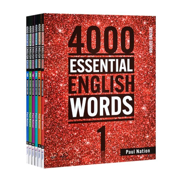 Combo 6 quyển 4000 Essential English Words 1, 2, 3, 4, 5, 6 nhà xuất bản Compass - 2nd Edition - Student Book