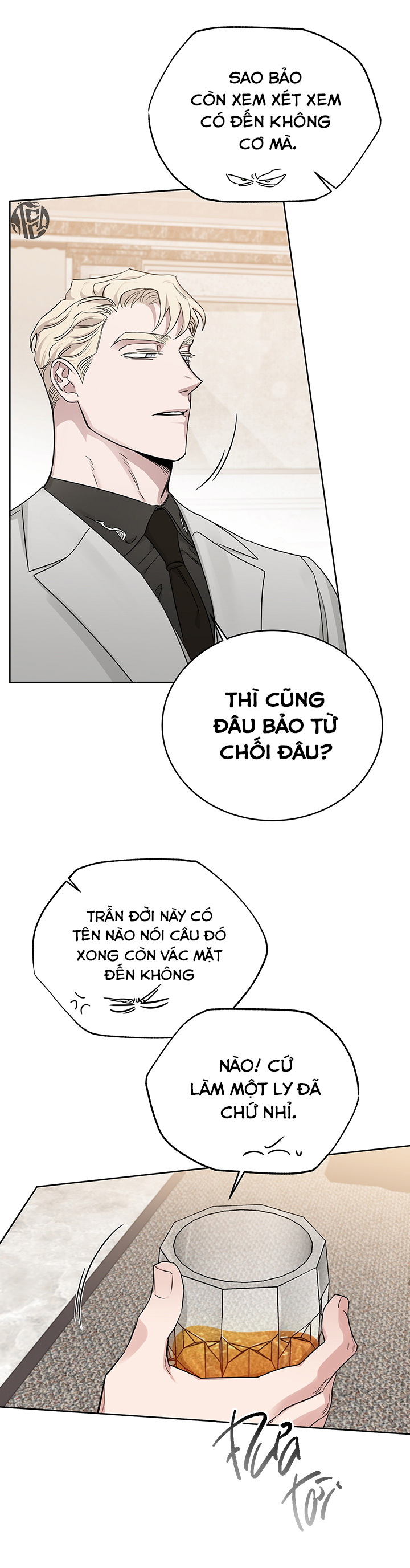 đoá hồng và ly champagne chapter 0.17 4