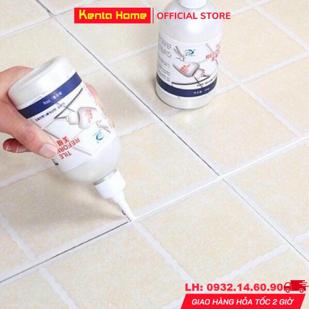 Sơn kẻ chỉ gạch cao cấp 280ml - Keo chà ron sứ làm mới mạch gạch sàn nền nhà tắm, tường, bồn rửa chén, bồn cầu hiệu quả