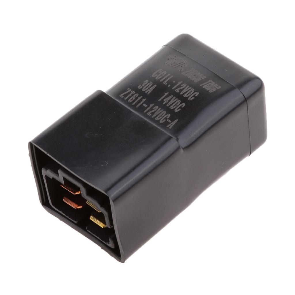 3pcs 12V 30A 4 Pin SPST Relay General Purpose Power Relay High Current