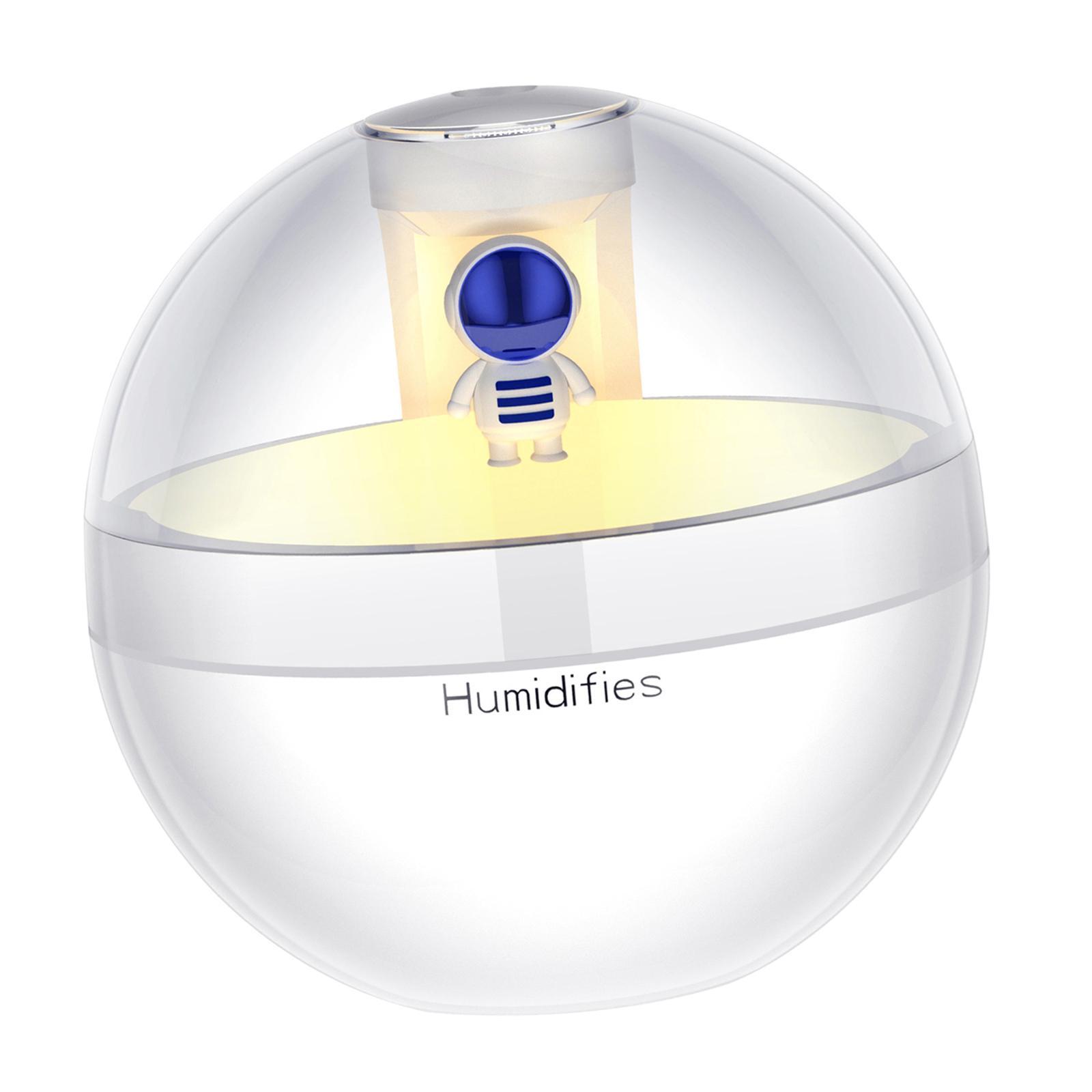 220ml Portable Mist Humidifier USB Professional Auto Shut Off Universal White