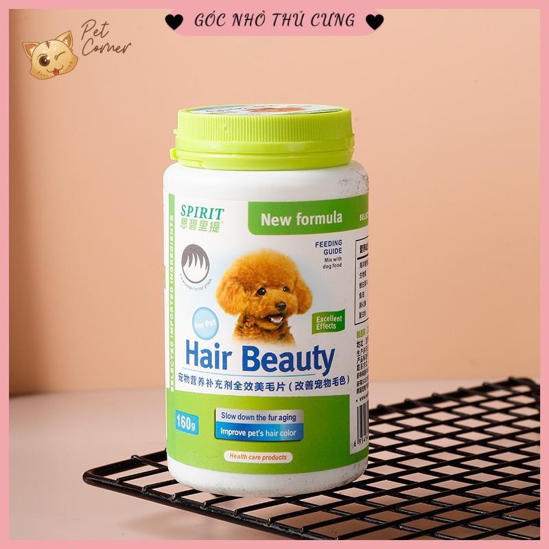 Viên SPIRIT bổ sung dinh dưỡng canxi, vitamin, khoáng, dưỡng lông cho thú cưng - Chăm sóc sức khỏe cho chó mèo