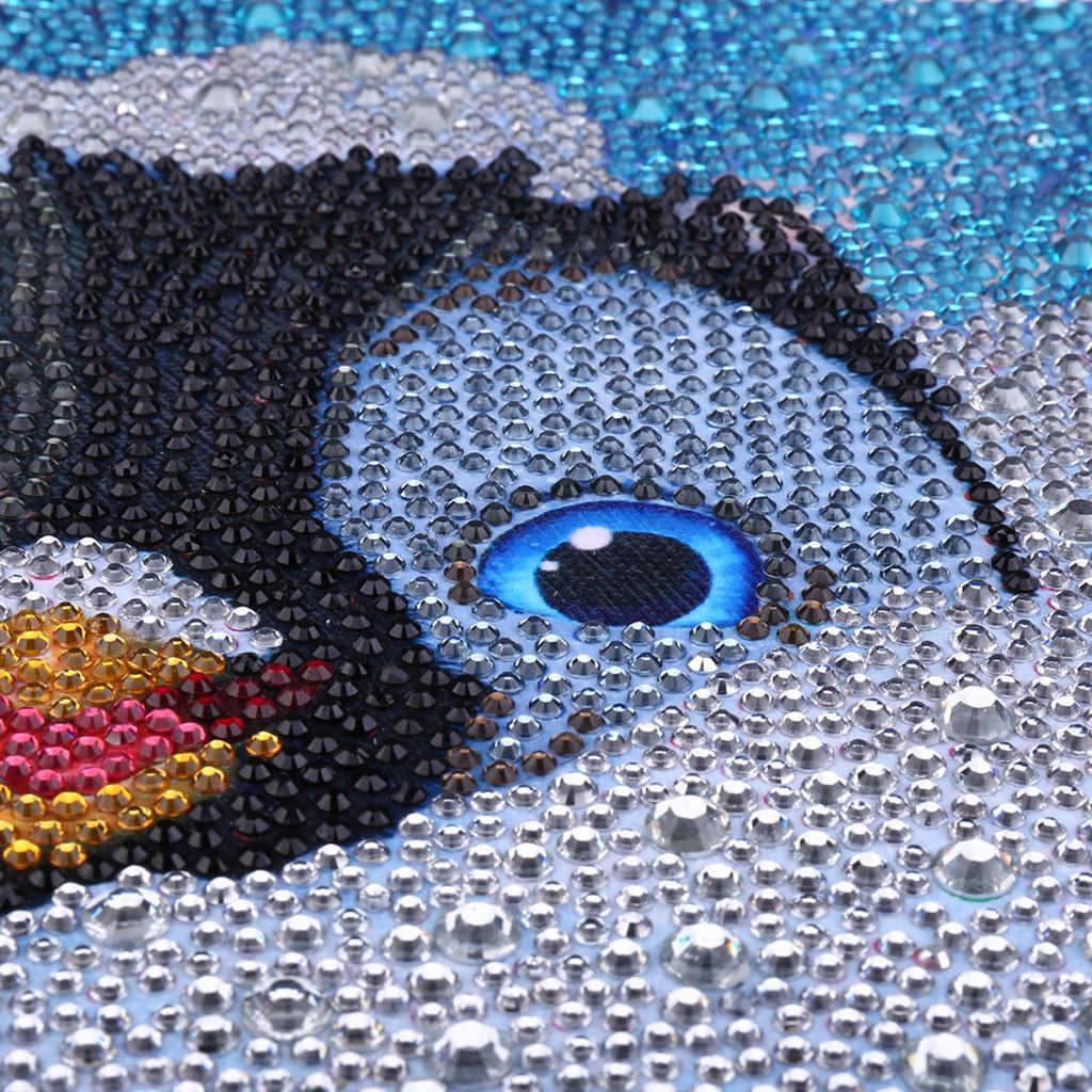 Cute Penguin Full Drill Special Shaped Cross Stitch Decor