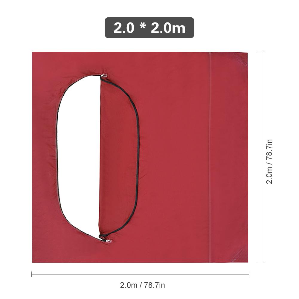 Waterproof Tent Mat Camping Mat Ice Fishing Mat for Fishing Camping Backpacking Hiking