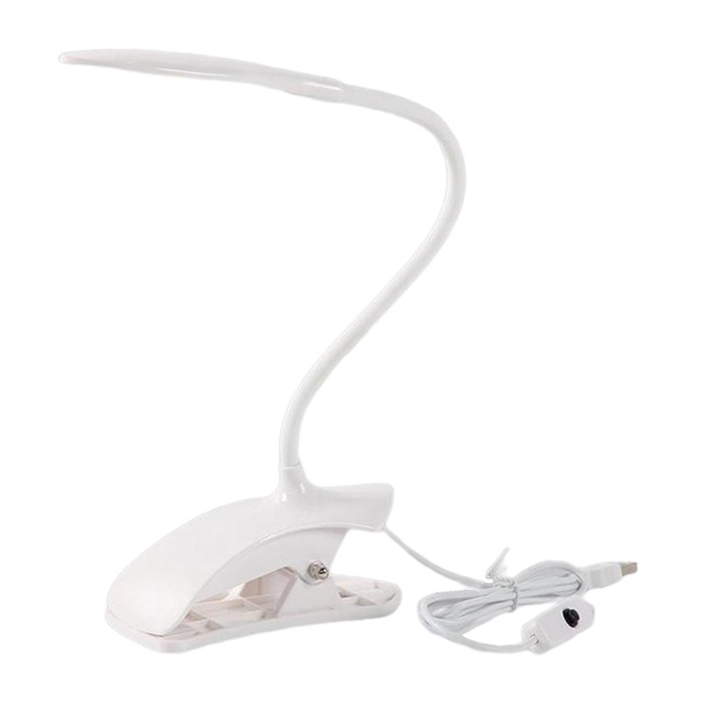 Đèn kẹp thông minh linh hoạt với cổng sạc USB và cổ đèn tùy chỉnh