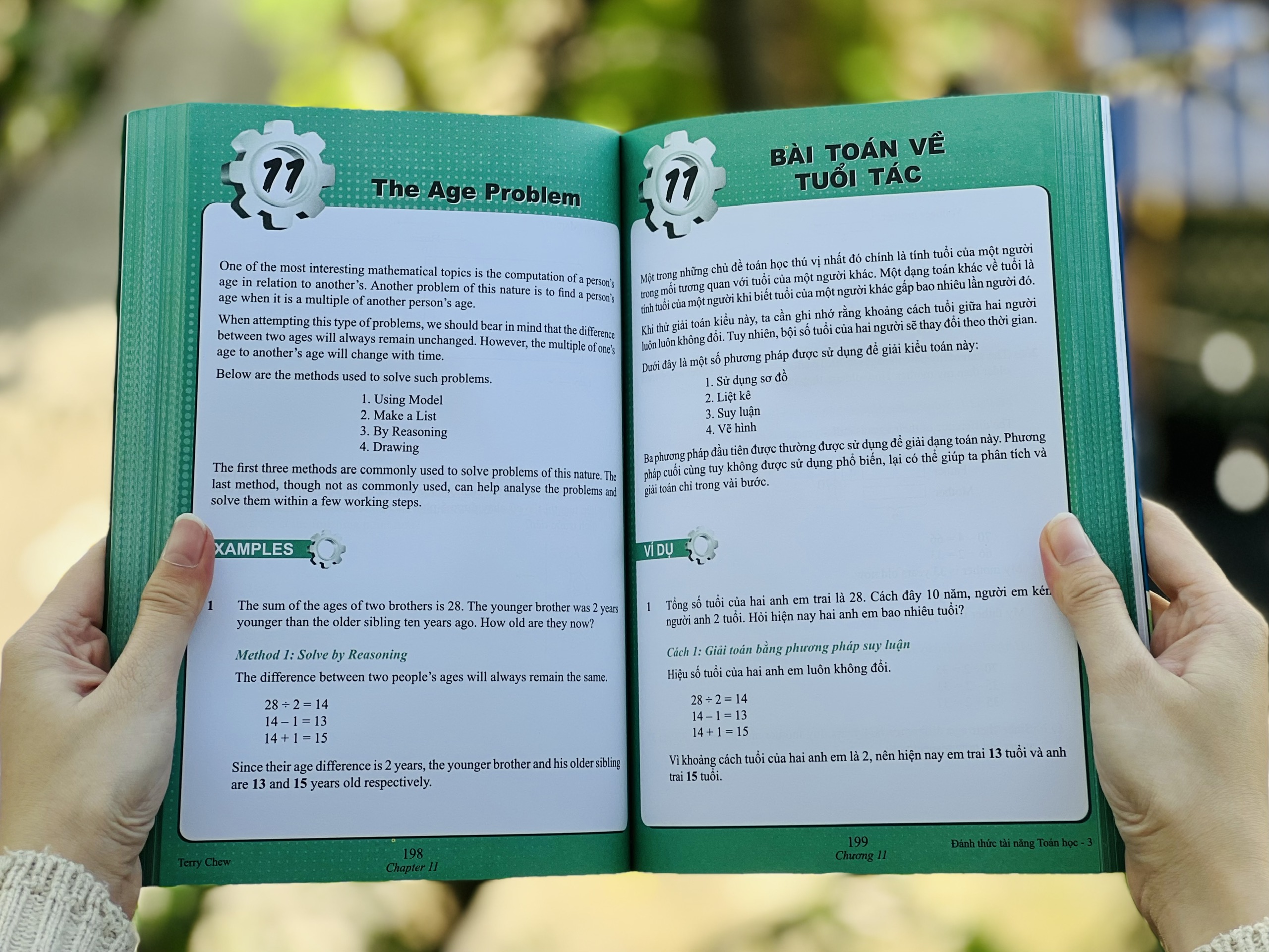 Sách toán - Đánh thức tài năng toán học 3 - Toán lớp 3, toán lớp 4 - Á Châu Books, bìa mềm, in màu